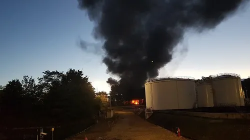 Incendie dans un entrepôt à Longvic 